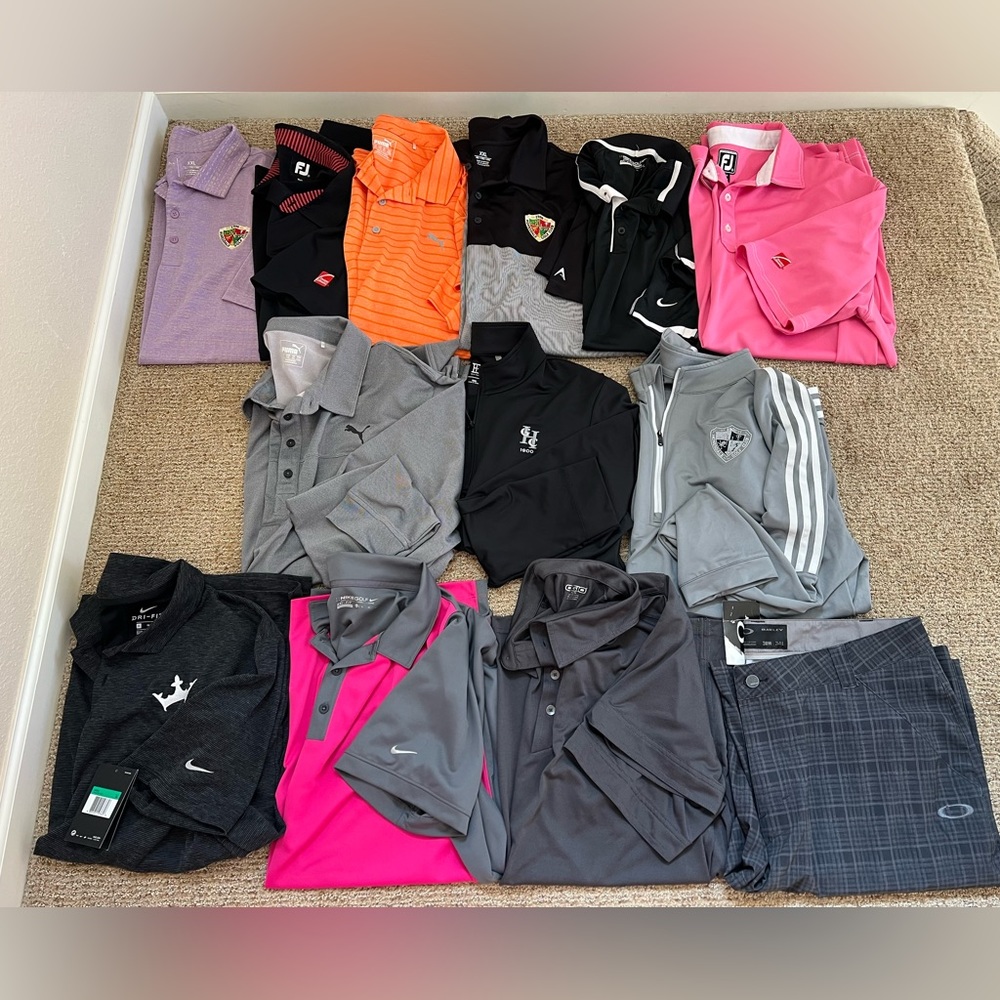 Men’s golf polo bundle